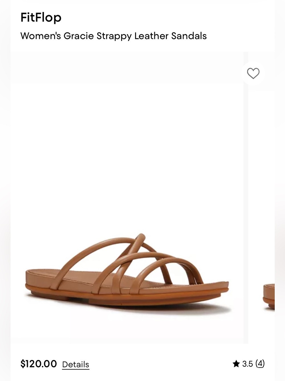 Fitflop Gracie strappy leather sandals